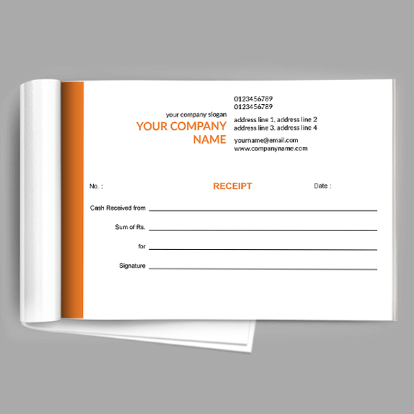 Professional  Receipt Design