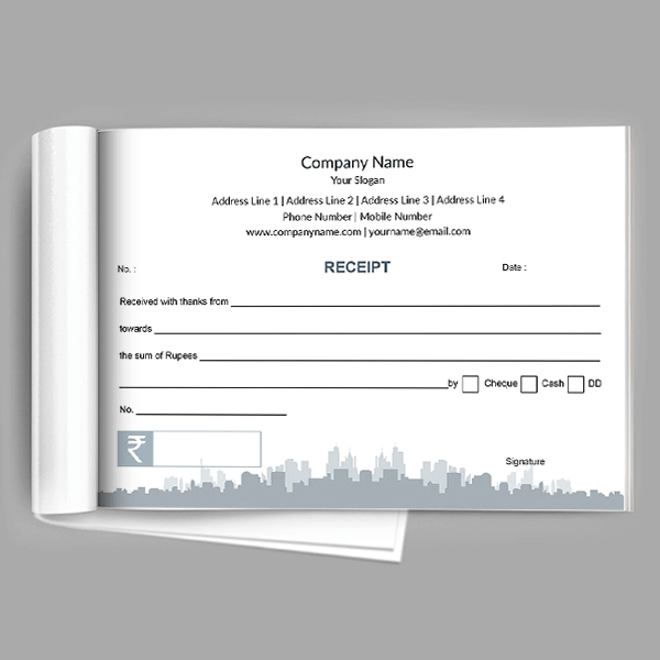 Consultancy  Receipt Design