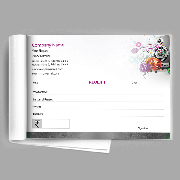 DJ Receipt Design