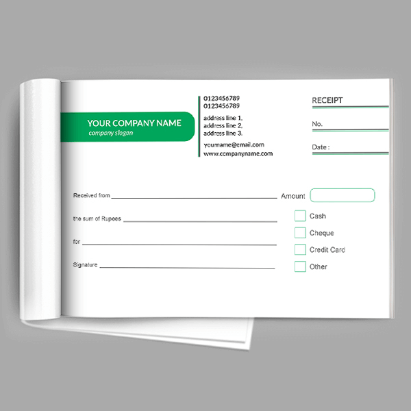 Management Receipt Design