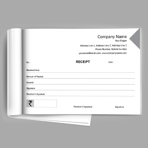 Advocate Receipt Design