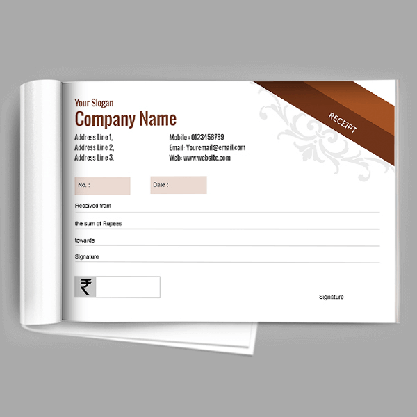 Abstract  Receipt Design
