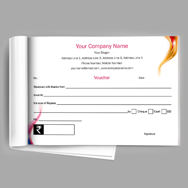Abstract  Receipt Design