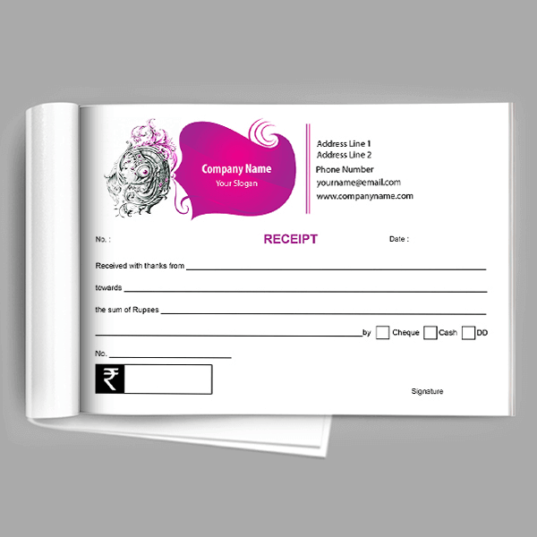 Dj Receipt Design