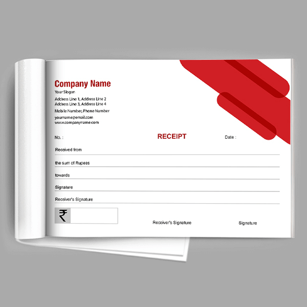 Professional Receipt Book