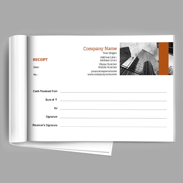 Physician Receipt Book