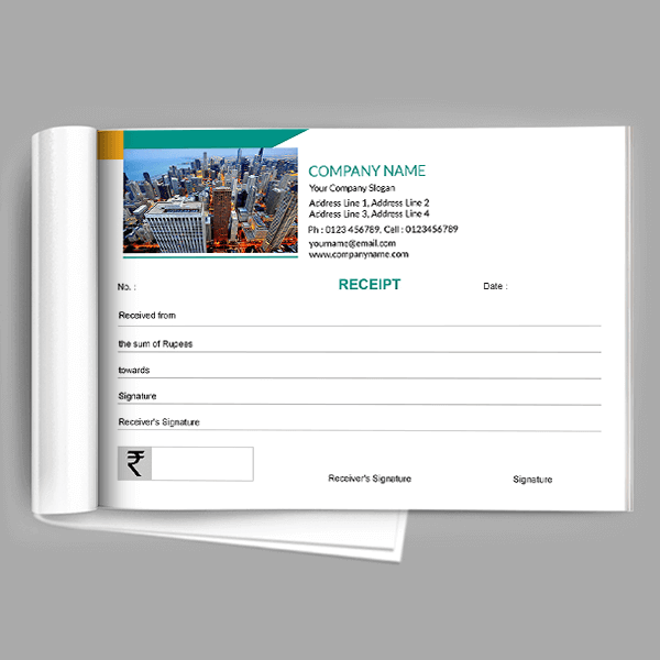 Construction Receipt Book