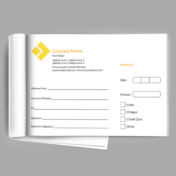 Web Receipt Book