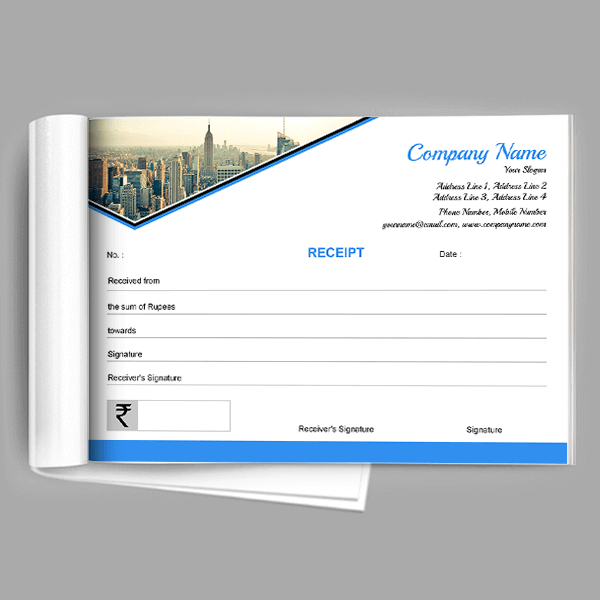 professional Receipt Book
