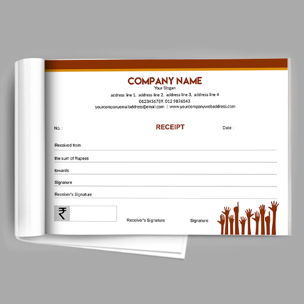 Company Receipt Book