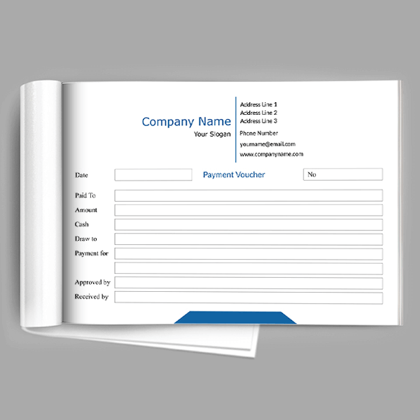 IT Company  Voucher Design