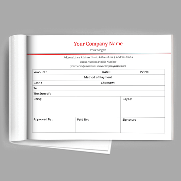 Professional  Voucher Design
