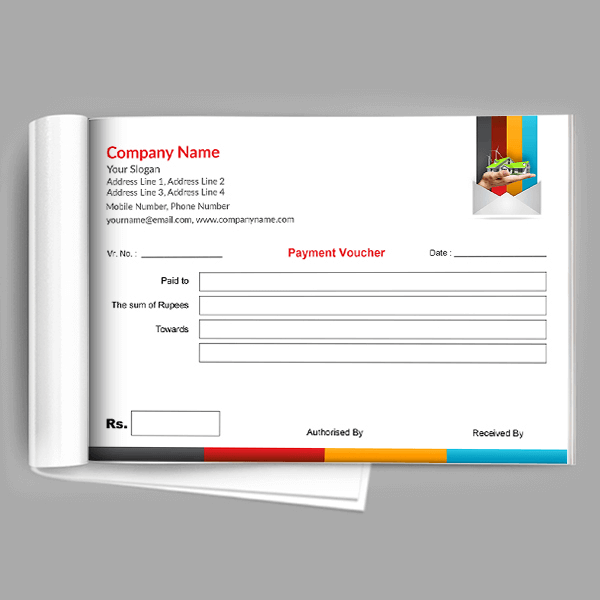 Construction Company  Voucher Design
