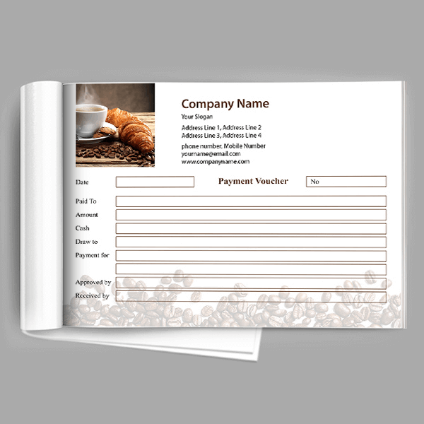 Bakery Voucher Design