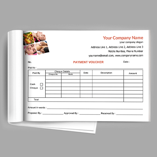 Beauty Spa Voucher Design