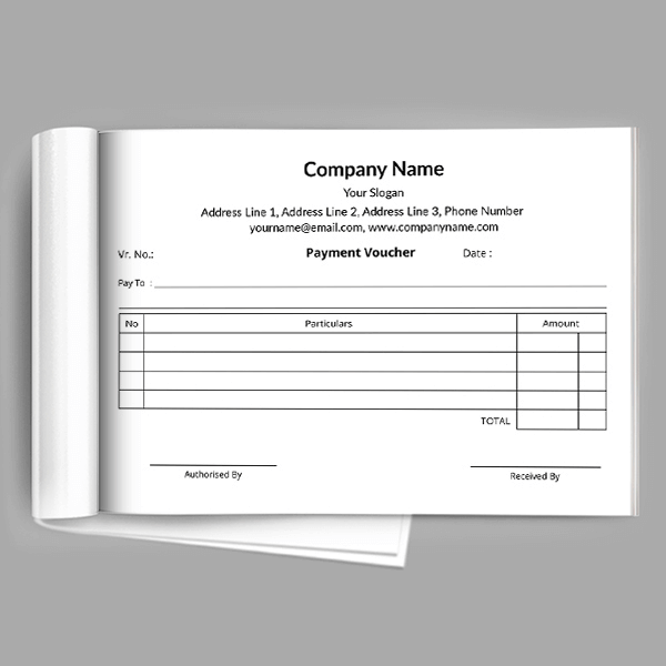Travels Company  Voucher Design
