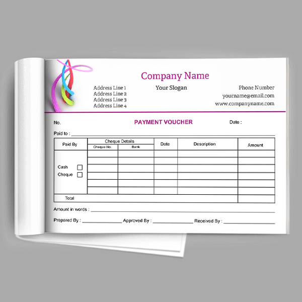 Automobiles Voucher Design