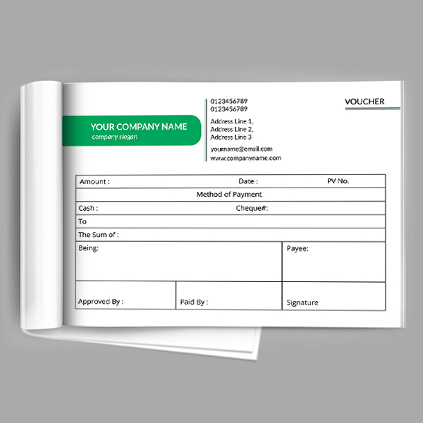 Management Voucher Design