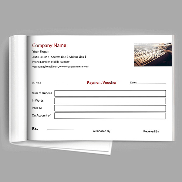 Musician Voucher Design