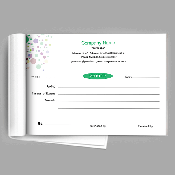 Classic  Voucher Design
