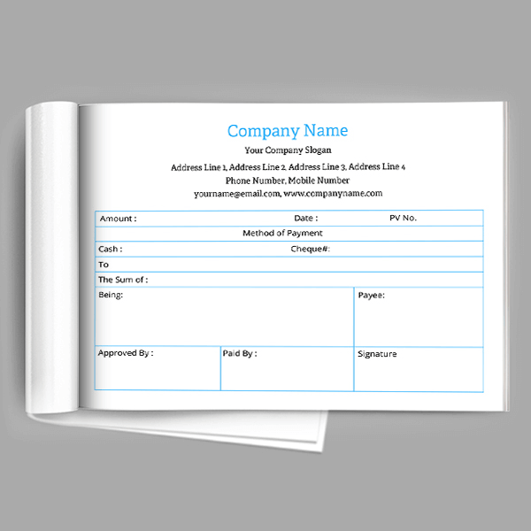 Furniture Shop  Voucher Design
