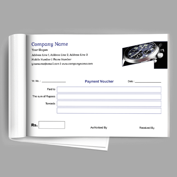Watch Shop Voucher Design