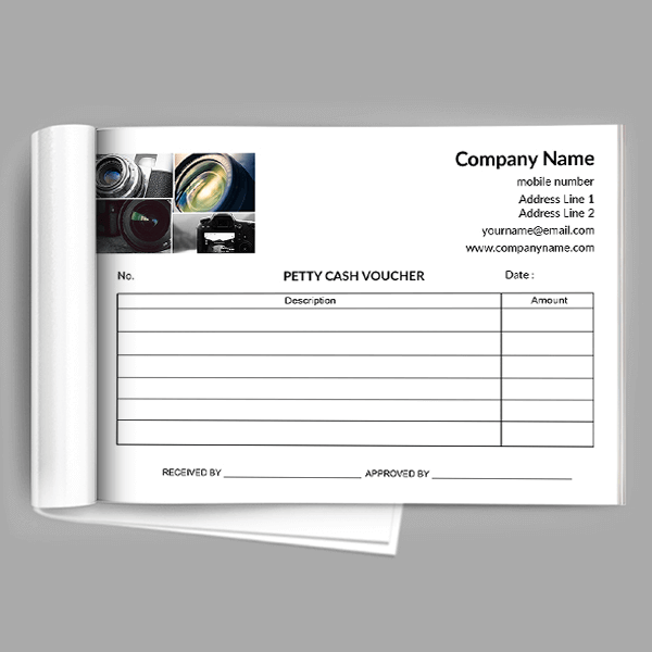 Photgrapher Voucher Design