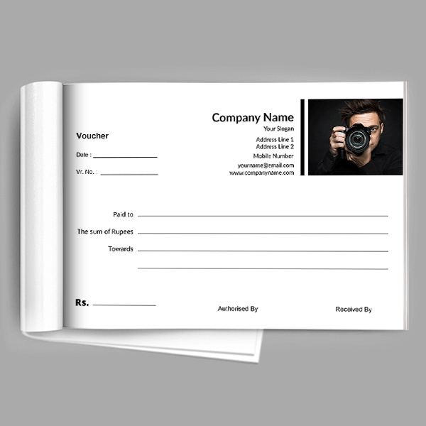 Photography Voucher Book