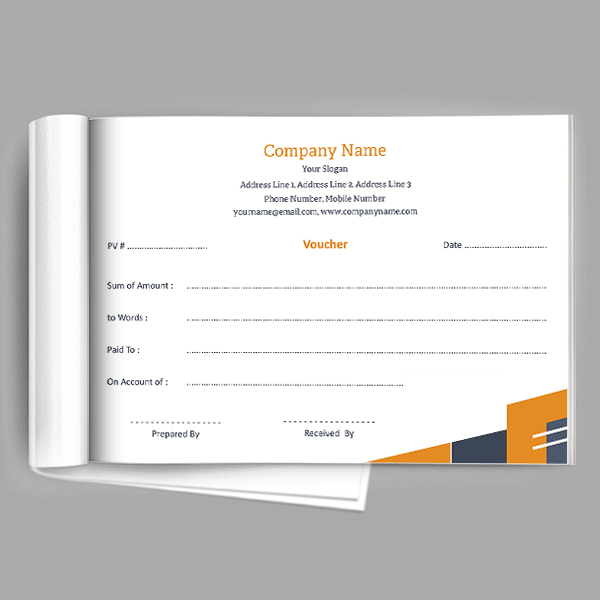 Furniture Voucher Book