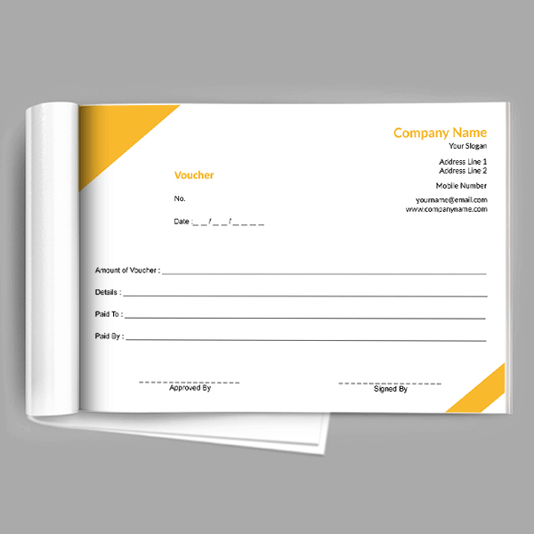 Consultancy Voucher Book