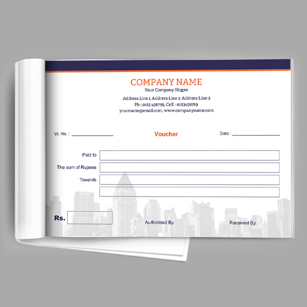 Normal Voucher Book