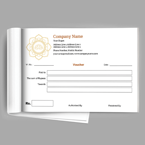 Premium Voucher Book