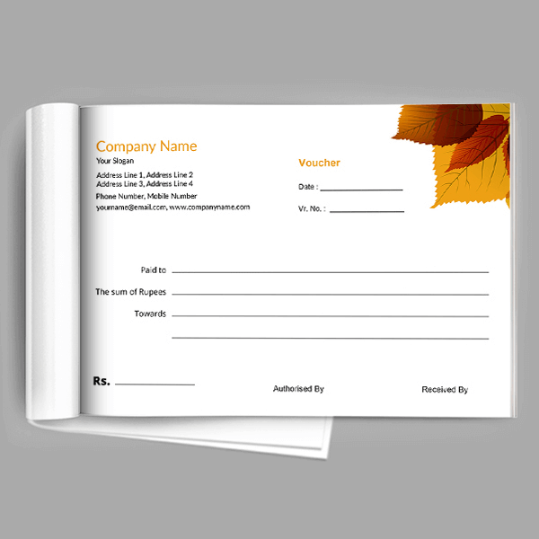 Interior Designer Voucher Book
