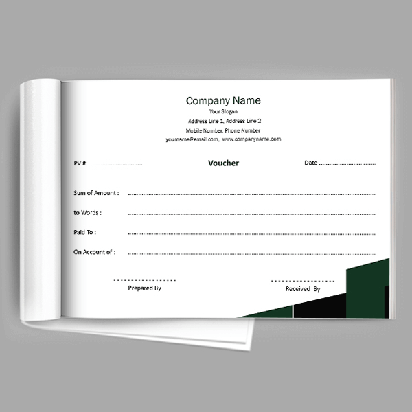 Construction Voucher Book