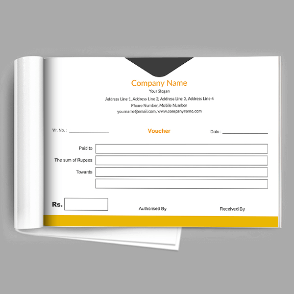 Courier Voucher Book