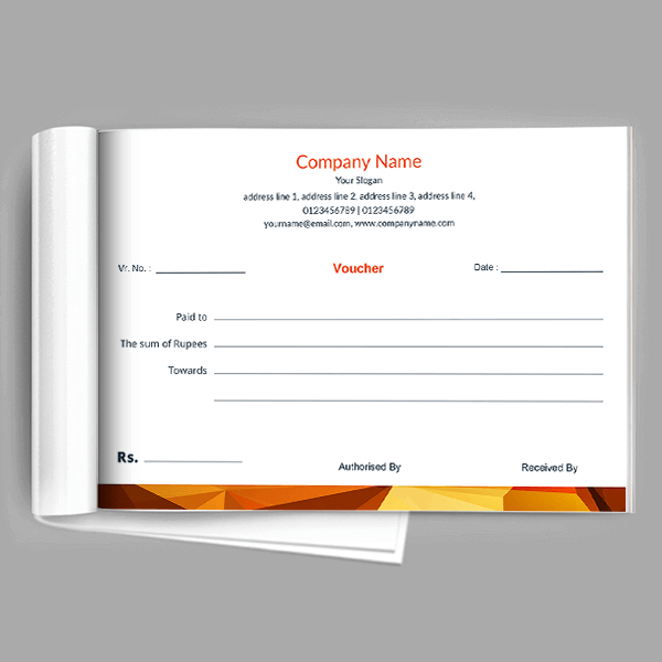 Artist Voucher Book