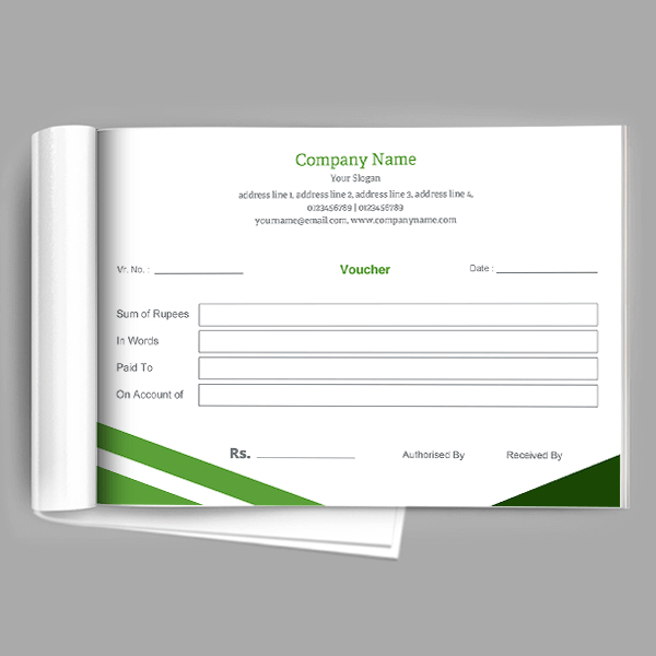 Green Voucher Book