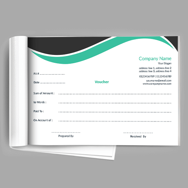 Pattern Voucher Book