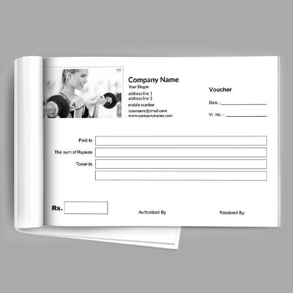 Plain Voucher Book