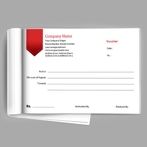 Tailor Voucher Book