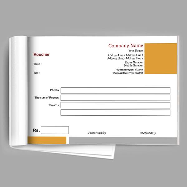 Consultancy Voucher Book