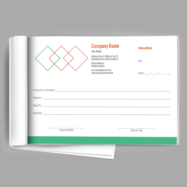 Mechanic Voucher Book