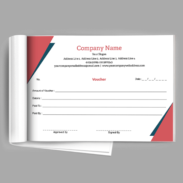 Builder Voucher Book