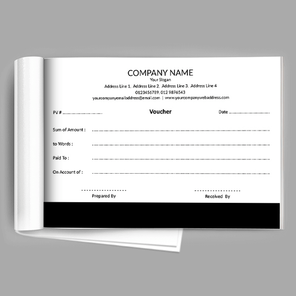 Premium Voucher Book