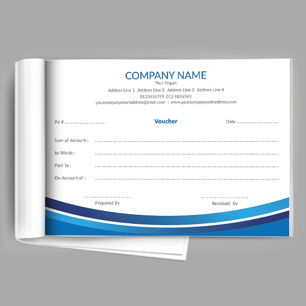 College Voucher Book