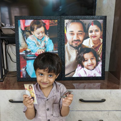 Matte Photo Frame Customer Image Review 1