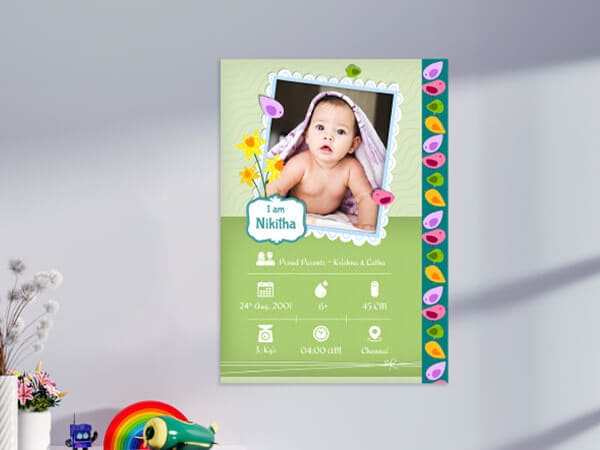 Explore Baby Birth Acrylic Photo Frames