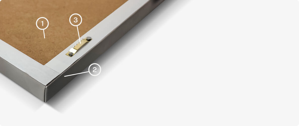 Canvas Frames Specifications - Canvas Frames Parts