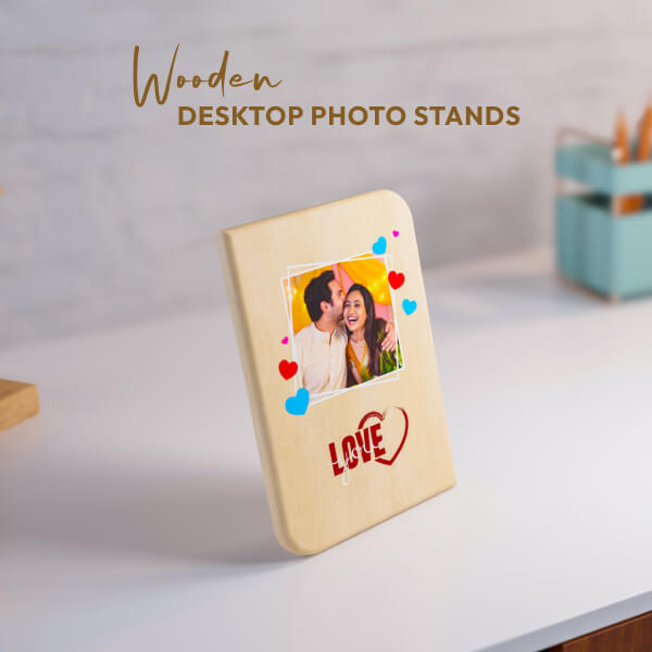 Wooden Photo Stands