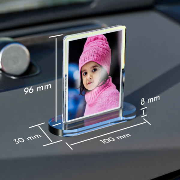 Dual Sided Car Dashboard Photo Stands Specifications 1